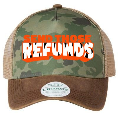 Better Send Those The Refunds Cincy Cincinnati Football Legacy Tie Dye Trucker Hat