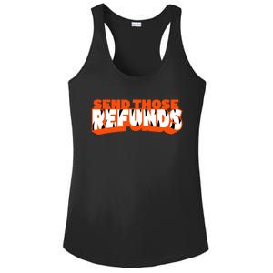 Better Send Those The Refunds Cincy Cincinnati Football Ladies PosiCharge Competitor Racerback Tank