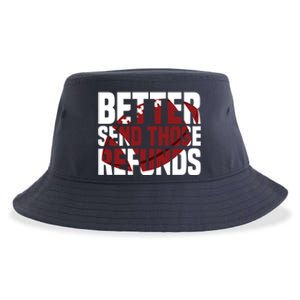 Better Send Those The Refunds Cincy Cincinnati Football Sustainable Bucket Hat