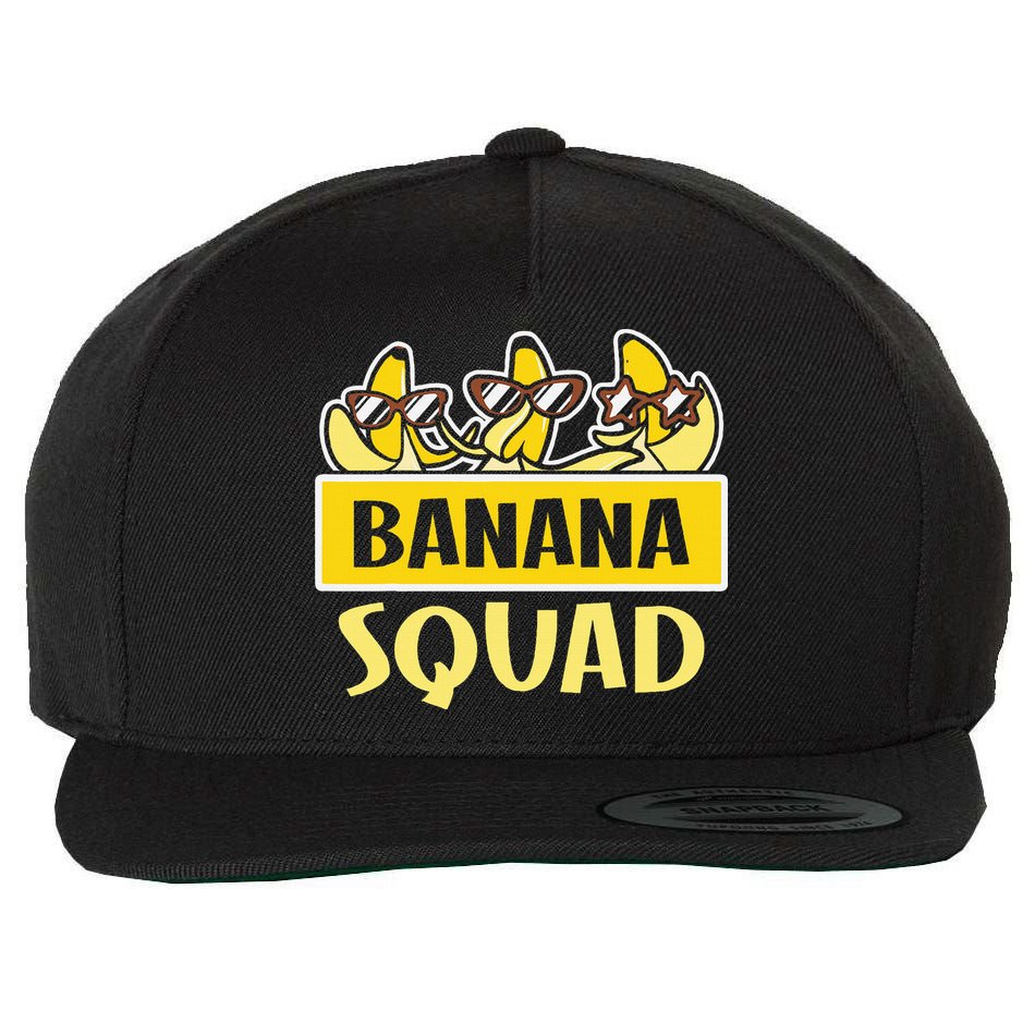Banana Squad That’S Bananas Halloween Wool Snapback Cap