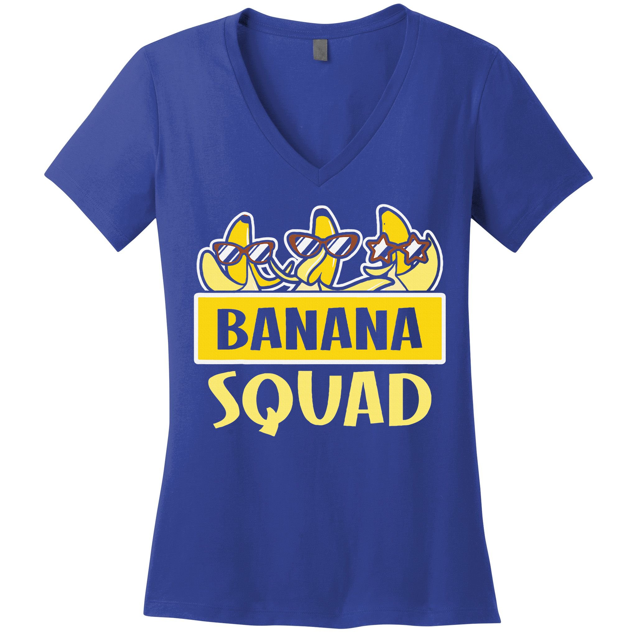 Banana Squad That’S Bananas Halloween Women's V-Neck T-Shirt