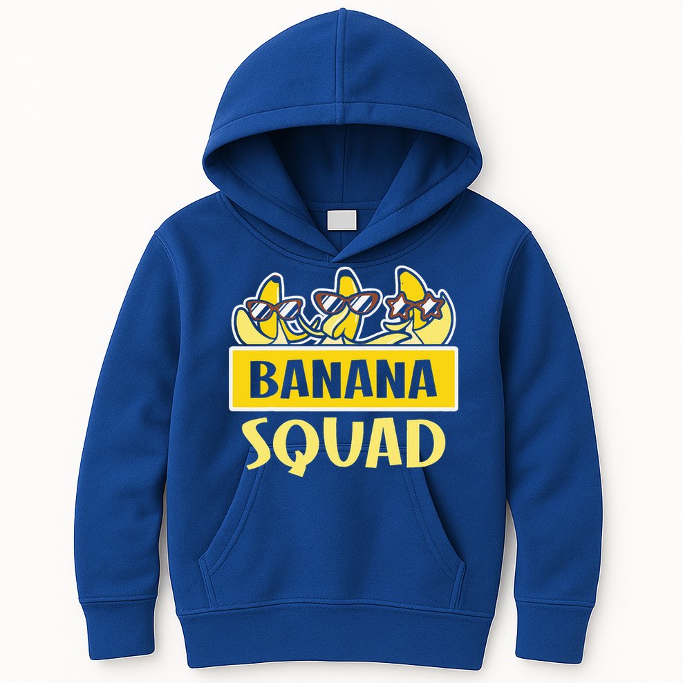 Banana Squad That’S Bananas Halloween Kids Hoodie