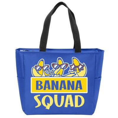 Banana Squad That’S Bananas Halloween Zip Tote Bag