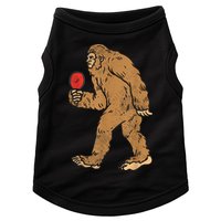 Bigfoot Sasquatch Table Tennis Ping Pong Player King Doggie Tank