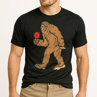 Bigfoot Sasquatch Table Tennis Ping Pong Player King Performance Shirt