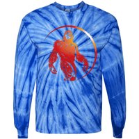 Bigfoot Sunglasses Total Eclipse Tie-Dye Long Sleeve Shirt