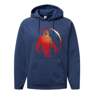 Bigfoot Sunglasses Total Eclipse Performance Fleece Hoodie