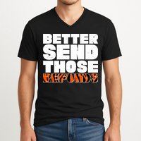 Better Send Those Refunds Cincinnati Football V-Neck T-Shirt