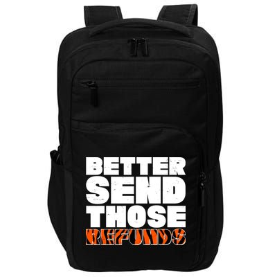 Better Send Those Refunds Cincinnati Football Impact Tech Backpack