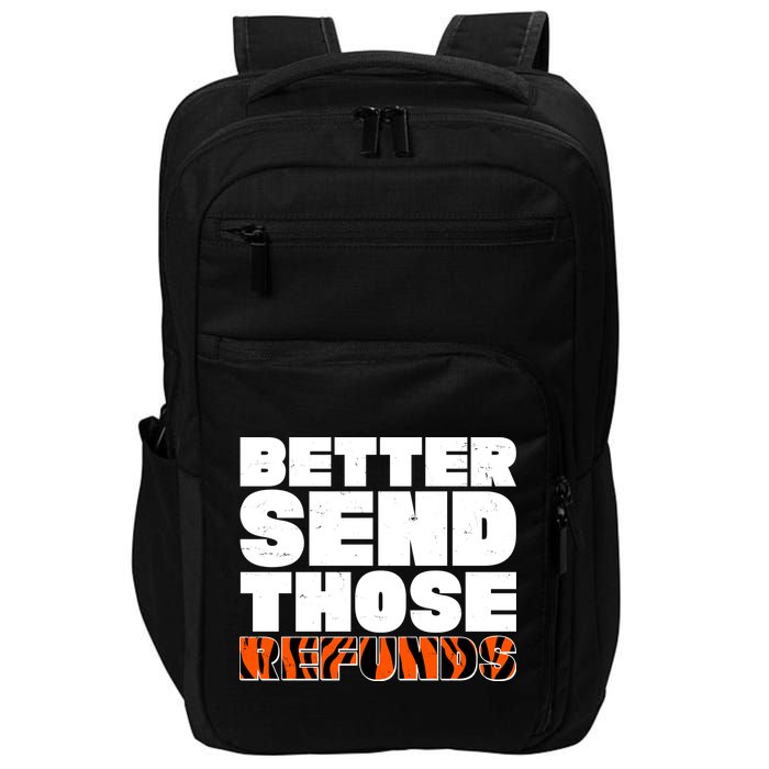 Better Send Those Refunds Cincinnati Football Impact Tech Backpack