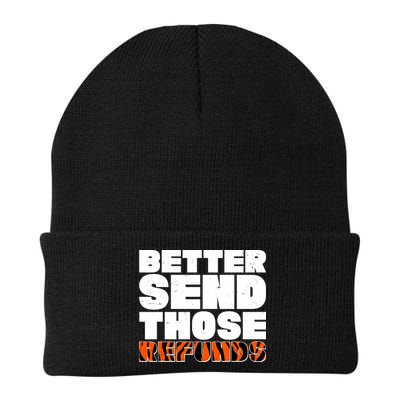 Better Send Those Refunds Cincinnati Football Beanie