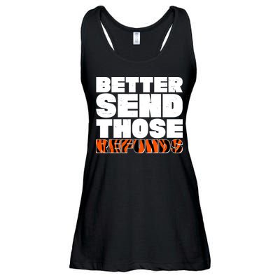 Better Send Those Refunds Cincinnati Football Ladies Essential Flowy Tank