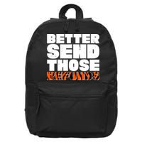 Better Send Those Refunds Cincinnati Football 16 in Basic Backpack