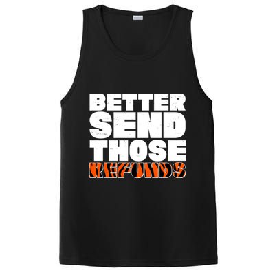 Better Send Those Refunds Cincinnati Football PosiCharge Competitor Tank