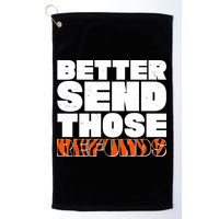 Better Send Those Refunds Cincinnati Football Golf Towel