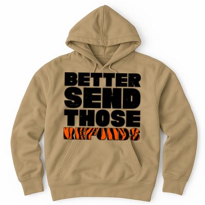 Better Send Those Refunds Cincinnati Football Hoodie