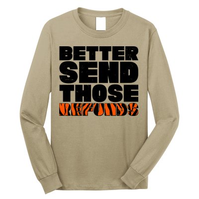 Better Send Those Refunds Cincinnati Football Long Sleeve Shirt