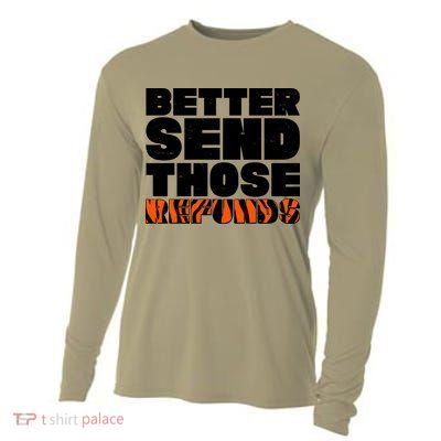 Better Send Those Refunds Cincinnati Football Cooling Performance Long Sleeve Crew