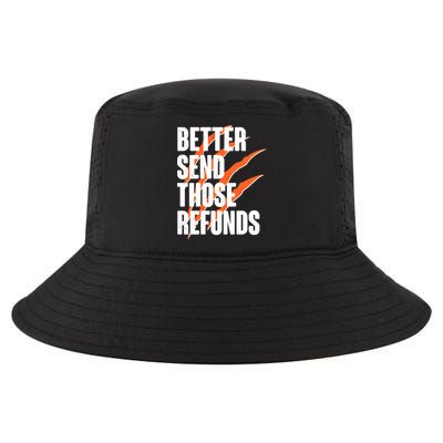 Better Send Those Refunds Cincinnati Football Claw Strike Cool Comfort Performance Bucket Hat