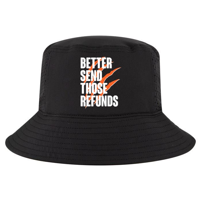 Better Send Those Refunds Cincinnati Football Claw Strike Cool Comfort Performance Bucket Hat