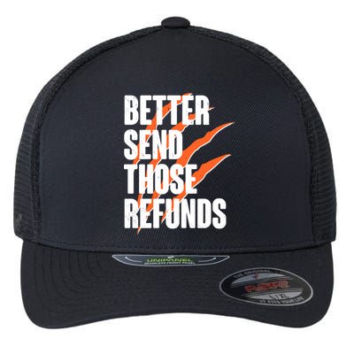 Better Send Those Refunds Cincinnati Football Claw Strike Flexfit Unipanel Trucker Cap
