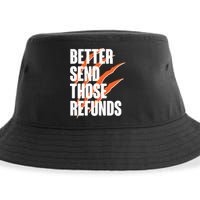 Better Send Those Refunds Cincinnati Football Claw Strike Sustainable Bucket Hat