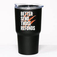 Better Send Those Refunds Cincinnati Football Claw Strike Tumbler