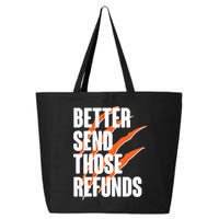 Better Send Those Refunds Cincinnati Football Claw Strike 25L Jumbo Tote