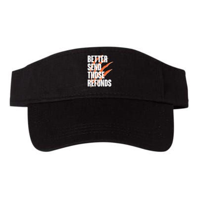 Better Send Those Refunds Cincinnati Football Claw Strike Visor