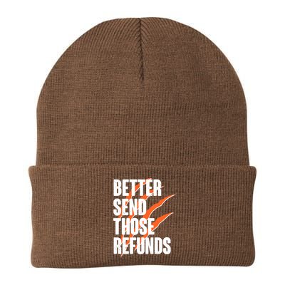 Better Send Those Refunds Cincinnati Football Claw Strike Beanie
