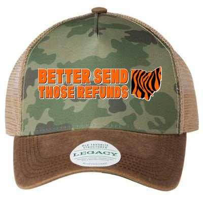 Better Send Those Refunds Cincinnati Ohio Football Legacy Tie Dye Trucker Hat