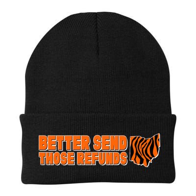 Better Send Those Refunds Cincinnati Ohio Football Beanie