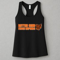 Better Send Those Refunds Cincinnati Ohio Football Womens Tank Top