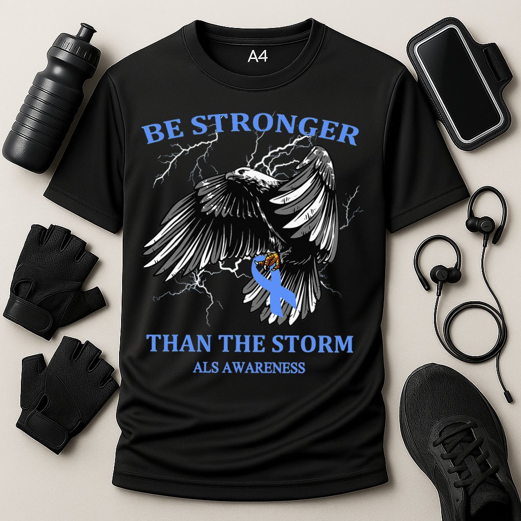 Be Stronger Than The Storm ALS Performance Shirt