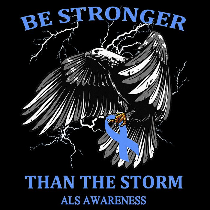 Be Stronger Than The Storm ALS Button
