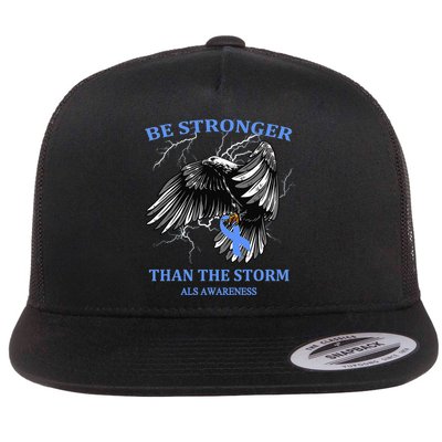 Be Stronger Than The Storm ALS Flatbill Hat