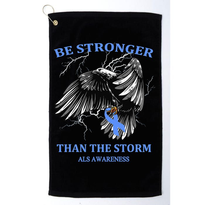 Be Stronger Than The Storm ALS Golf Towel