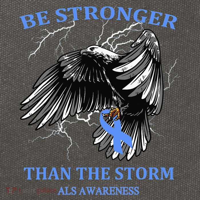 Be Stronger Than The Storm ALS Cotton Canvas Backpack