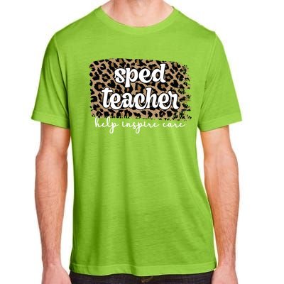 Best Sped Teacher Special Education Teacher Gift Adult ChromaSoft Performance T-Shirt