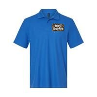 Best Sped Teacher Special Education Teacher Gift Softstyle Adult Sport Polo