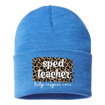 Best Sped Teacher Special Education Teacher Gift Sustainable Knit Beanie