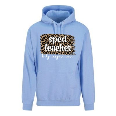 Best Sped Teacher Special Education Teacher Gift Unisex Surf Hoodie