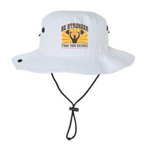 Be Stronger Than Your Excuse Cute Gift Legacy Cool Fit Booney Bucket Hat