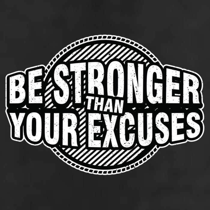 Be Stronger Than Your Excuse Gym Exercise Workout Fitness Meaningful Gift 11oz C Handle Ceramic Mug
