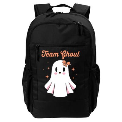 Baby Shower Team Girl Halloween Gender Reveal Team Ghoul Daily Commute Backpack