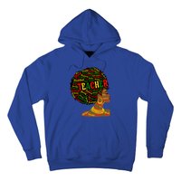 Black Smart Teacher Pride Black History Month Gift Hoodie