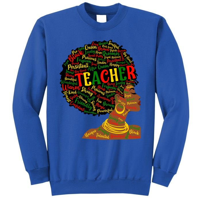 Black Smart Teacher Pride Black History Month Gift Sweatshirt