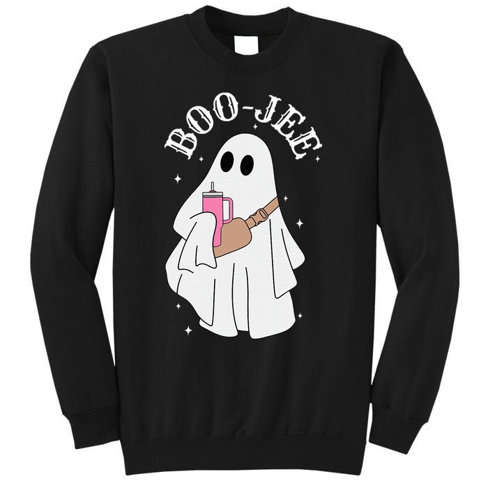 BooJee Stanley Tumbler Inspired Ghost Halloween Spooky Sweatshirt