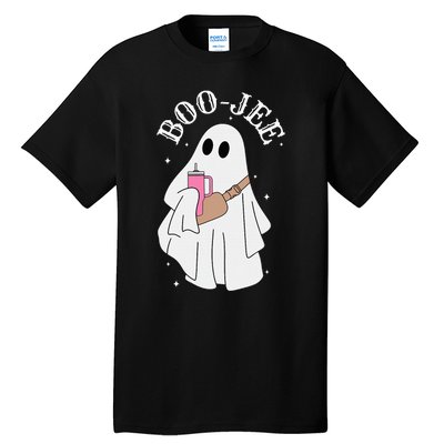 BooJee Stanley Tumbler Inspired Ghost Halloween Spooky Tall T-Shirt