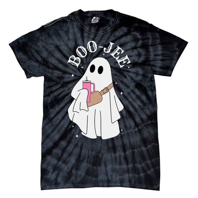 BooJee Stanley Tumbler Inspired Ghost Halloween Spooky Tie-Dye T-Shirt